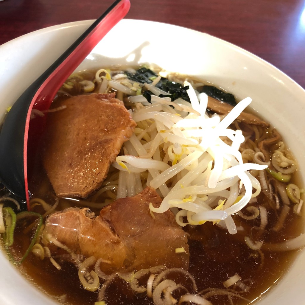 ユーザーが投稿した醤油ラーメンの写真 - 実際訪問したユーザーが直接撮影して投稿した久沢台湾料理台湾料理 福亭 富士店の写真