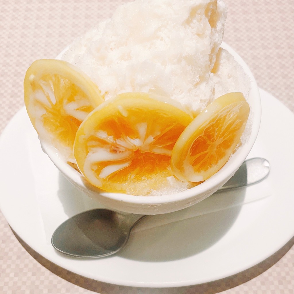 ユーザーが投稿した氷レモンミルクの写真 - 実際訪問したユーザーが直接撮影して投稿した上小田井ファミリーレストランデニーズ 小田井店の写真