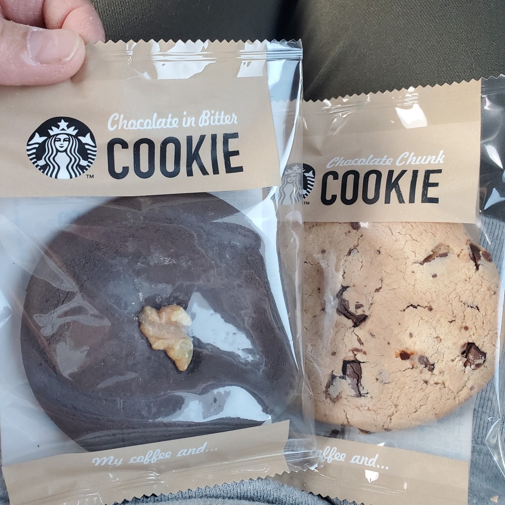 ユーザーが投稿したチョコレートチャンククッキーの写真 - 実際訪問したユーザーが直接撮影して投稿した倭町カフェスターバックスコーヒー 栃木倭町店の写真