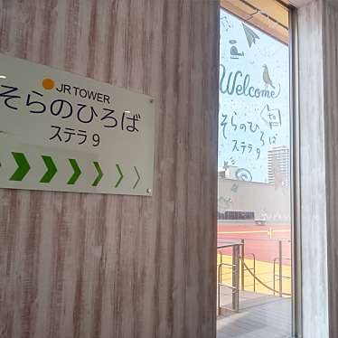 実際訪問したユーザーが直接撮影して投稿した北五条西庭園そらのひろば ステラ9の写真