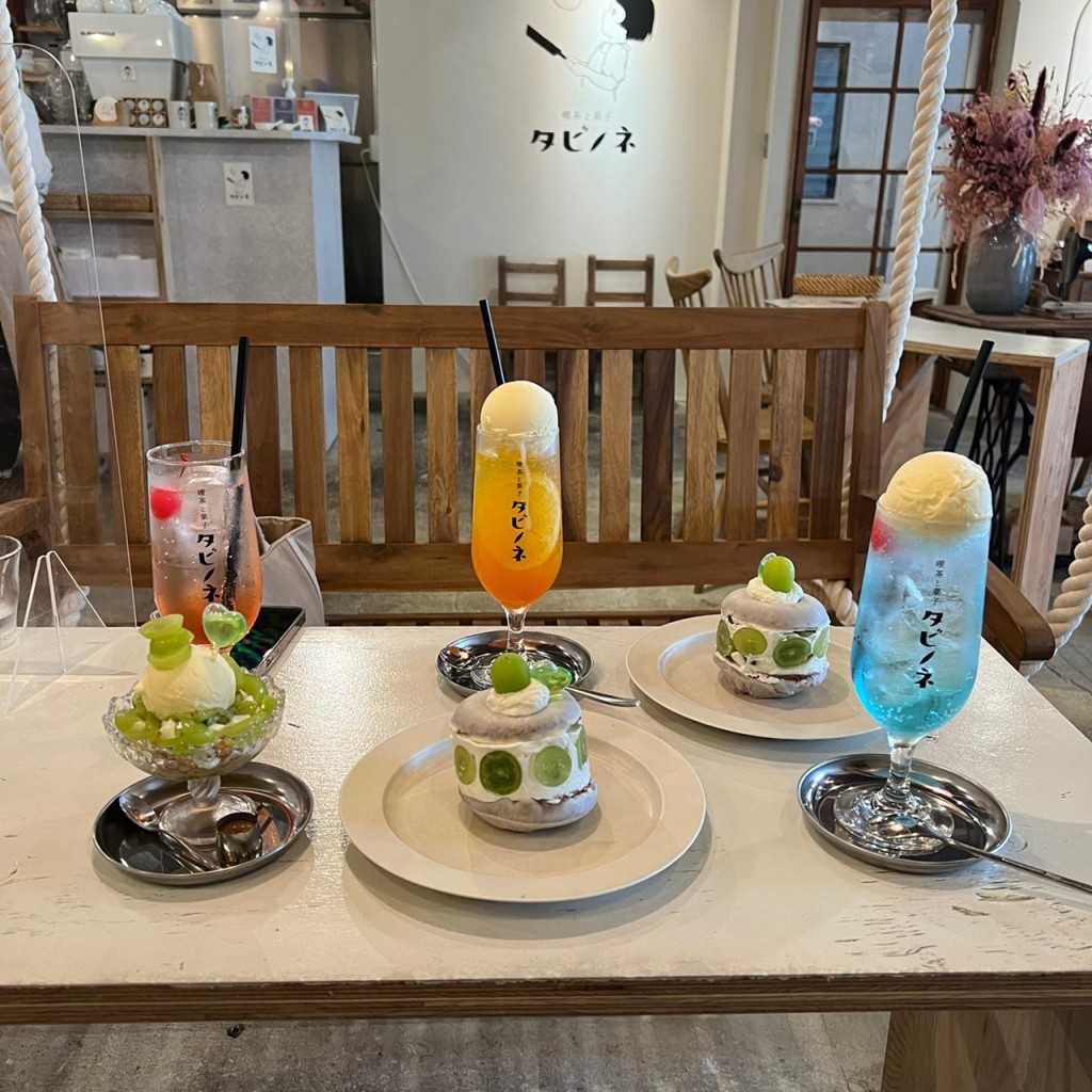 ユーザーが投稿したオレンジソーダの写真 - 実際訪問したユーザーが直接撮影して投稿した中崎西カフェ喫茶と菓子タビノネ 中崎店の写真