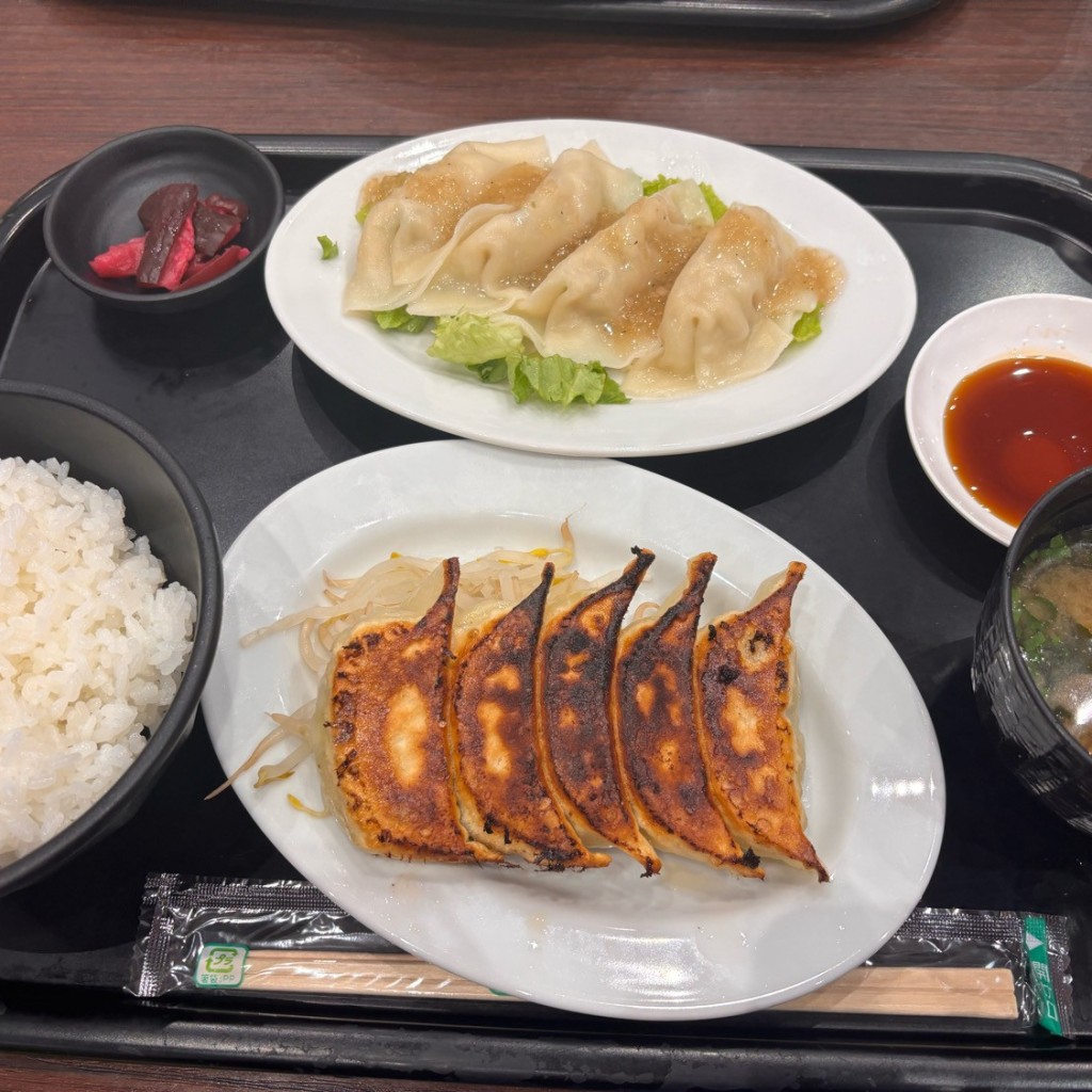 ユーザーが投稿した焼水定食の写真 - 実際訪問したユーザーが直接撮影して投稿した大平餃子石松餃子 新東名店の写真