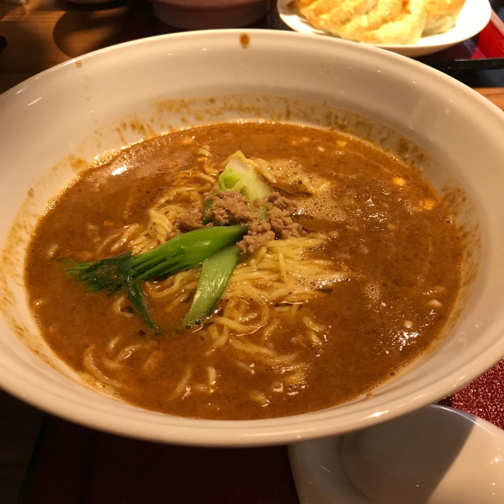 ユーザーが投稿した胡麻みそラーメンの写真 - 実際訪問したユーザーが直接撮影して投稿した砂山町餃子浜松餃子 錦華の写真