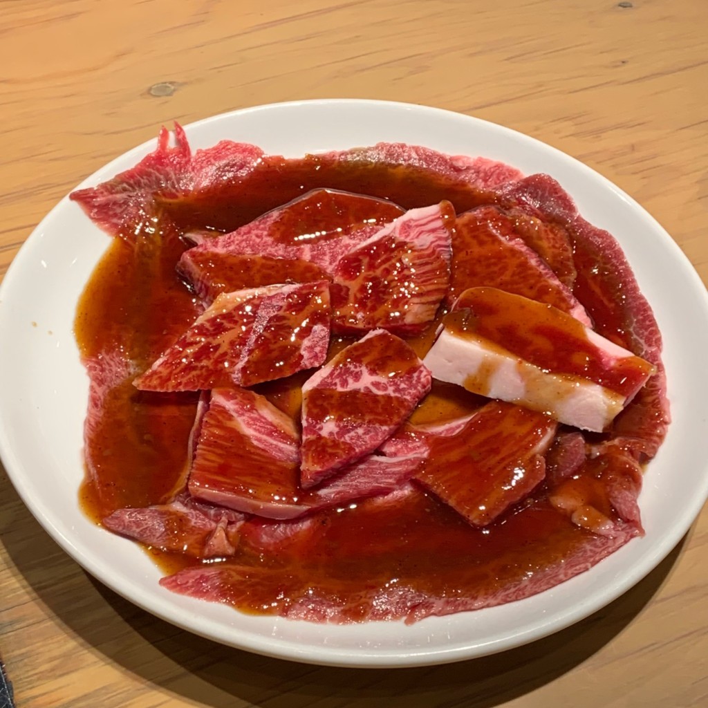 ユーザーが投稿した赤身の写真 - 実際訪問したユーザーが直接撮影して投稿した甲風園ホルモン大衆 焼き肉ホルモン 大松の写真