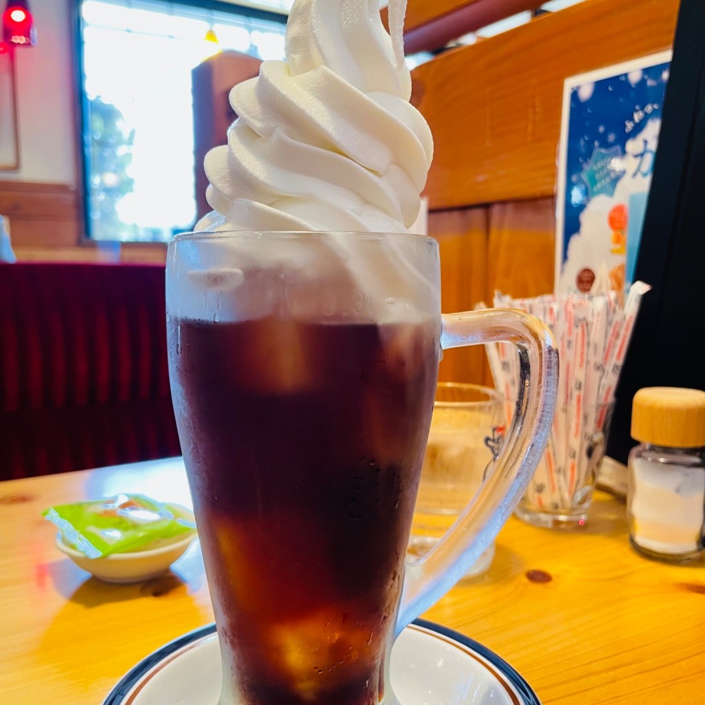 ユーザーが投稿したクリームコーヒーの写真 - 実際訪問したユーザーが直接撮影して投稿した安井町喫茶店コメダ珈琲店 安井店の写真
