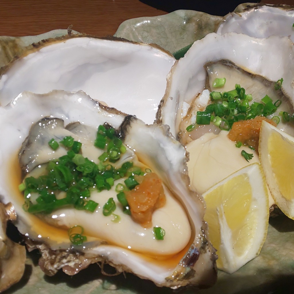 ユーザーが投稿した生牡蠣の写真 - 実際訪問したユーザーが直接撮影して投稿した百村魚介 / 海鮮料理居魚屋 梅月の写真