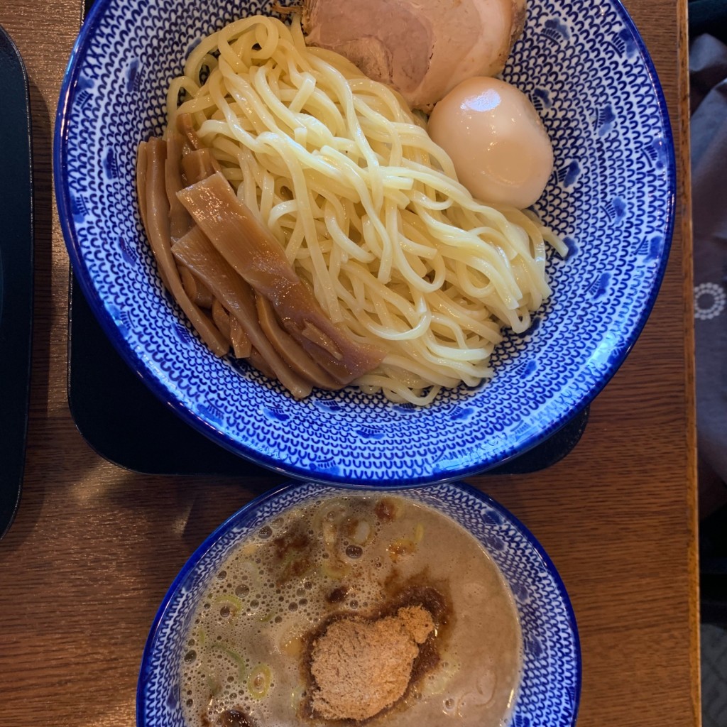 ユーザーが投稿した魚介スープつけ麺の写真 - 実際訪問したユーザーが直接撮影して投稿した筒井ラーメン / つけ麺麺や城 筒井店の写真