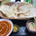 バターチキンカレーランチ - 実際訪問したユーザーが直接撮影して投稿した花園インドカレーパルバティ 新潟駅前店の写真のメニュー情報