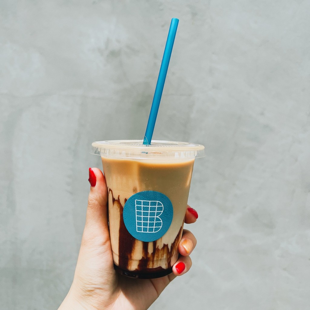 ユーザーが投稿したアイスカフェモカの写真 - 実際訪問したユーザーが直接撮影して投稿した神宮前カフェbaggage coffeeの写真