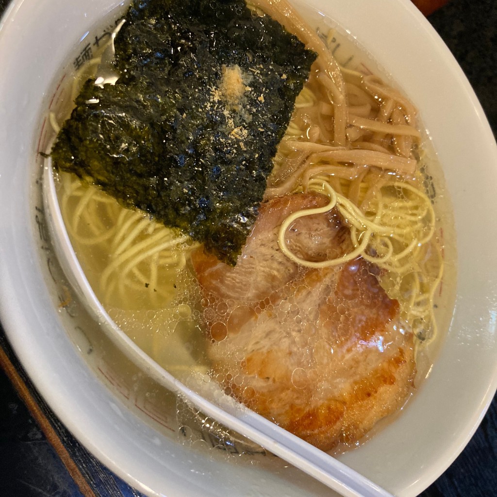 ユーザーが投稿した塩ラーメンの写真 - 実際訪問したユーザーが直接撮影して投稿した東池袋ラーメン / つけ麺塩そば専門店 桑ばらの写真