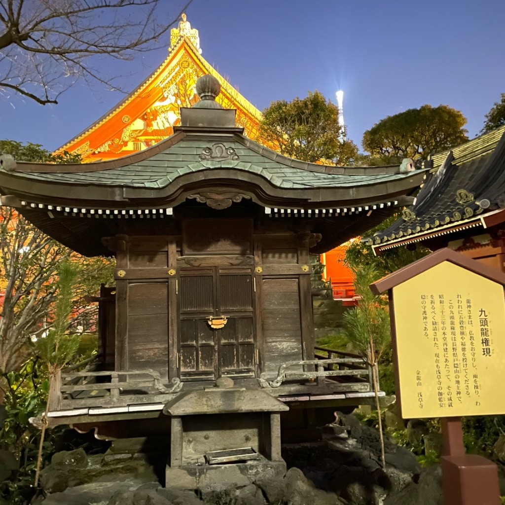 実際訪問したユーザーが直接撮影して投稿した浅草神社九頭龍権現の写真