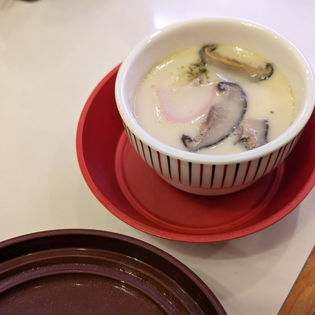 ユーザーが投稿した茶碗蒸し180の写真 - 実際訪問したユーザーが直接撮影して投稿した鮫島回転寿司はま寿司 イオンタウン富士南店の写真