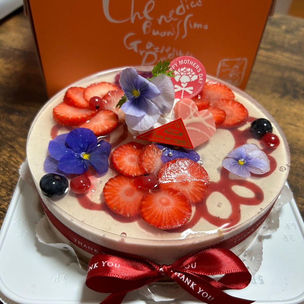 ユーザーが投稿したケーキの写真 - 実際訪問したユーザーが直接撮影して投稿した経塚イタリアンマリノ 経塚シティ店の写真
