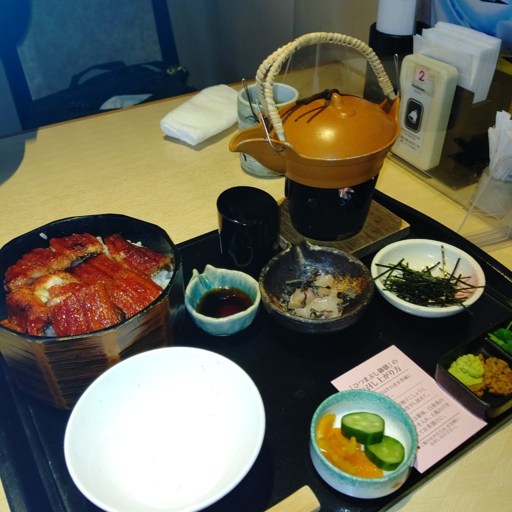 ユーザーが投稿したうなぎヒツマブシ膳の写真 - 実際訪問したユーザーが直接撮影して投稿した新鎌ケ谷和食 / 日本料理ちょいはな 新鎌ヶ谷駅前店の写真