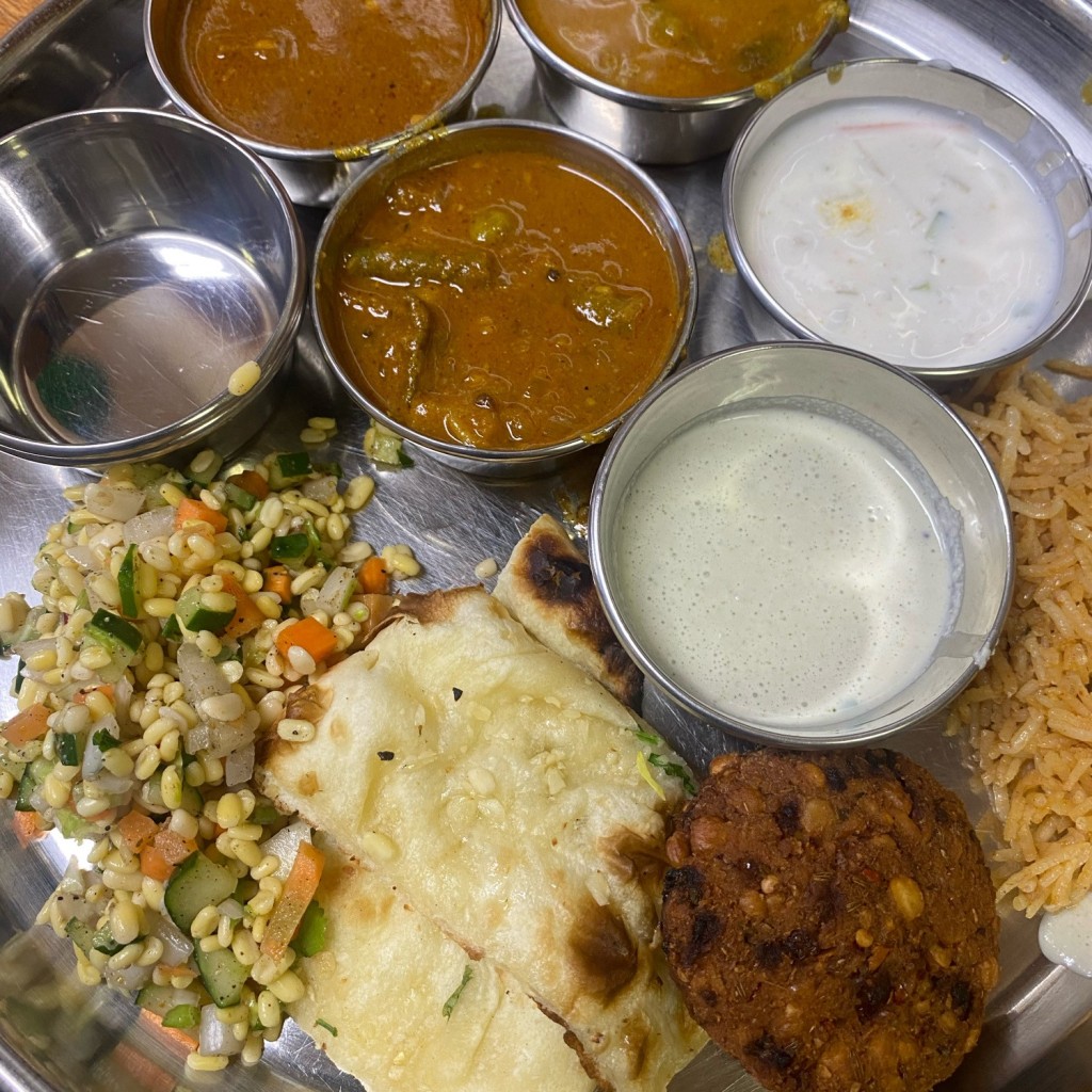 ユーザーが投稿したランチビュッフェの写真 - 実際訪問したユーザーが直接撮影して投稿した十日市場町インド料理ルシ インドビリヤニの写真