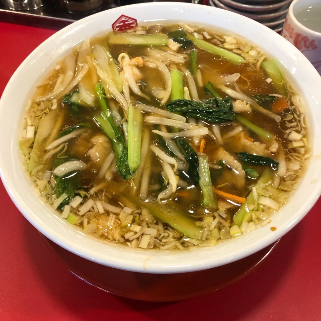 ユーザーが投稿した五目あんかけ麺 (醤油)の写真 - 実際訪問したユーザーが直接撮影して投稿した田尻中華料理カオリ飯店の写真