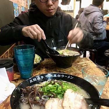 実際訪問したユーザーが直接撮影して投稿した上川端町ラーメン / つけ麺元祖 中洲屋台ラーメン 一竜 川端商店街本店の写真