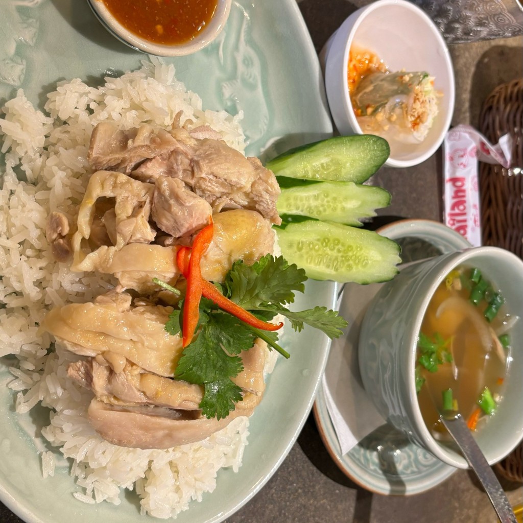 ユーザーが投稿したL)カオマンガイの写真 - 実際訪問したユーザーが直接撮影して投稿した桜丘町タイ料理タイ料理研究所 渋谷店の写真