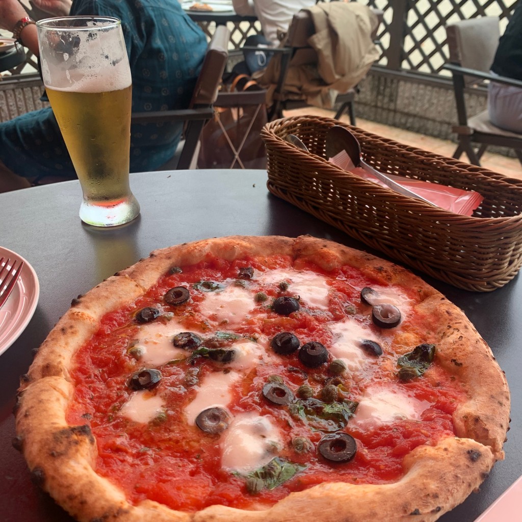 ユーザーが投稿したピザの写真 - 実際訪問したユーザーが直接撮影して投稿した上野公園イタリアンLe quattro stagioniの写真