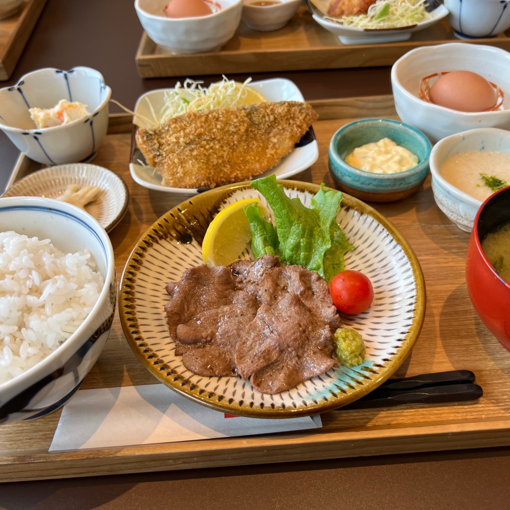 ユーザーが投稿した牛たんの炭火焼き選べるの写真 - 実際訪問したユーザーが直接撮影して投稿した原上居酒屋うまや福岡新宮店の写真