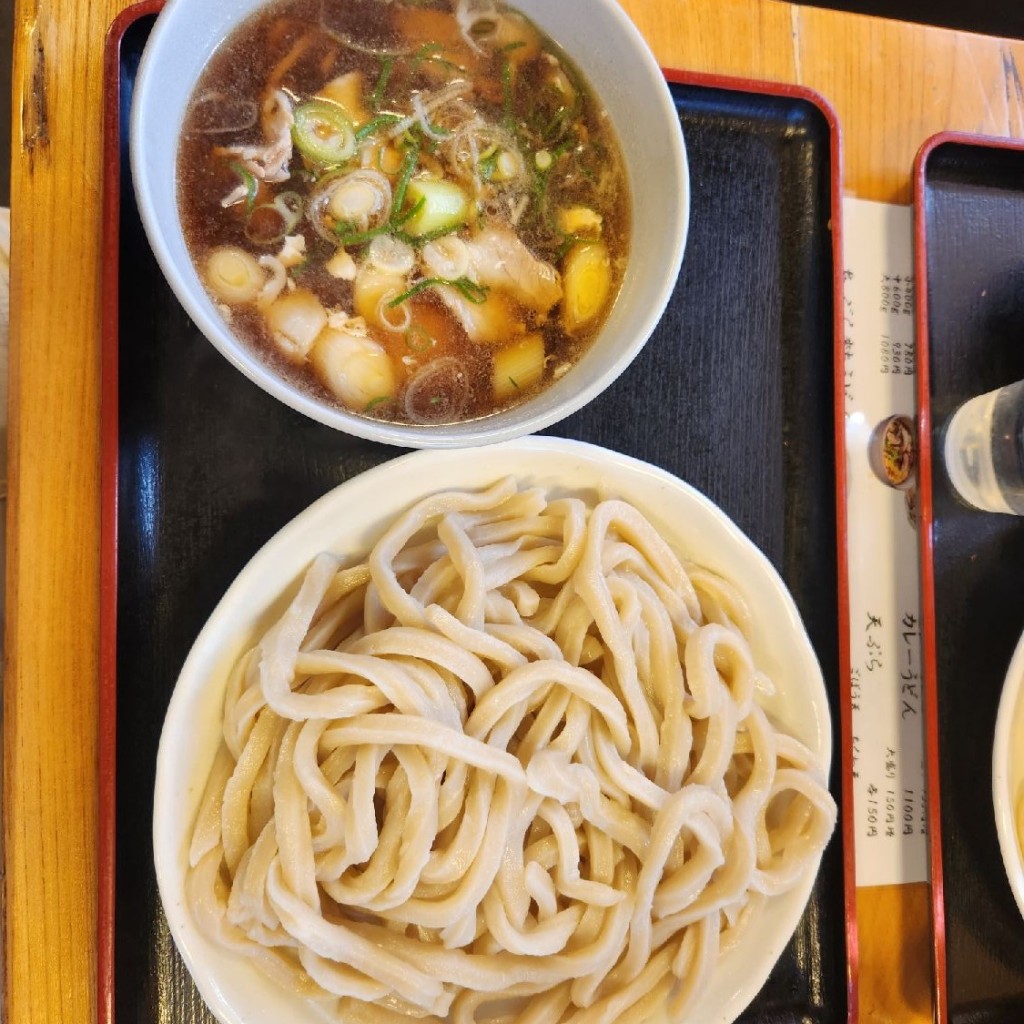 ユーザーが投稿した肉汁うどん 中 生卵120円の写真 - 実際訪問したユーザーが直接撮影して投稿した畑中うどん大将うどんの写真