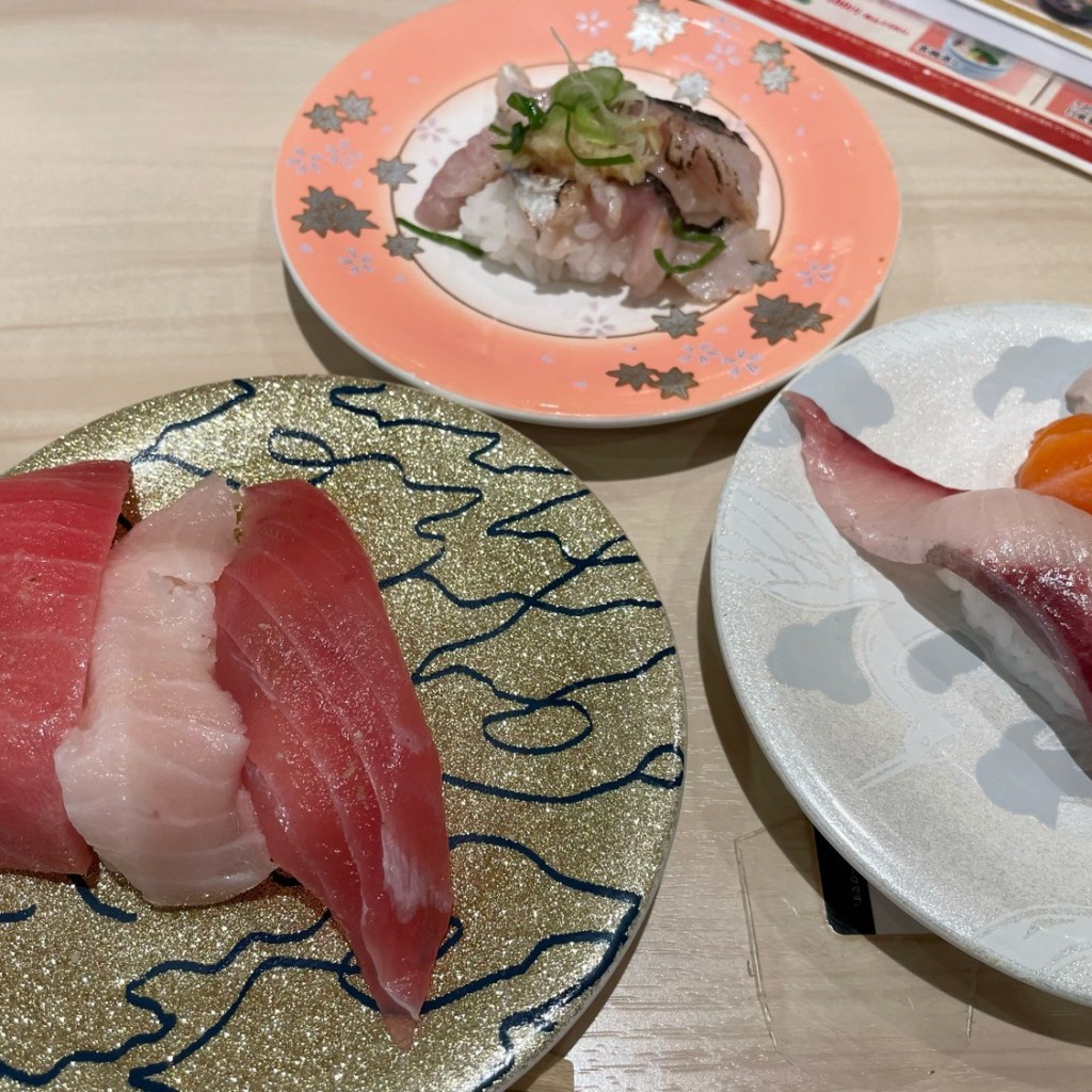 ユーザーが投稿した500円皿の写真 - 実際訪問したユーザーが直接撮影して投稿した豆腐町回転寿司力丸 JR姫路駅店の写真