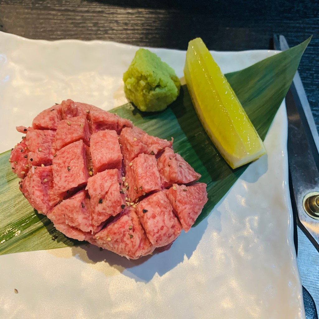 まりもりこりまさんが投稿した柏町肉料理のお店炭心/ホルモンドウジョウスミシンの写真