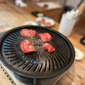 お肉 - 実際訪問したユーザーが直接撮影して投稿した幡ヶ谷焼肉焼肉スタンド 肉と麦の写真のメニュー情報