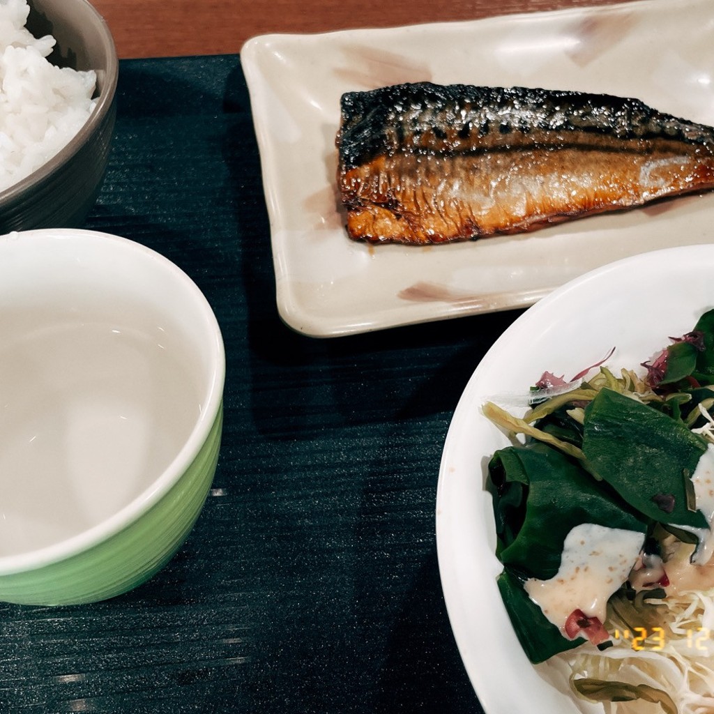 ユーザーが投稿したとろ鯖の照り焼きの写真 - 実際訪問したユーザーが直接撮影して投稿した霞定食屋広島大学学生生協食堂 霞食堂の写真
