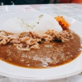 筑波山牛肉カレー - 実際訪問したユーザーが直接撮影して投稿した筑波うどん仲の茶屋の写真のメニュー情報