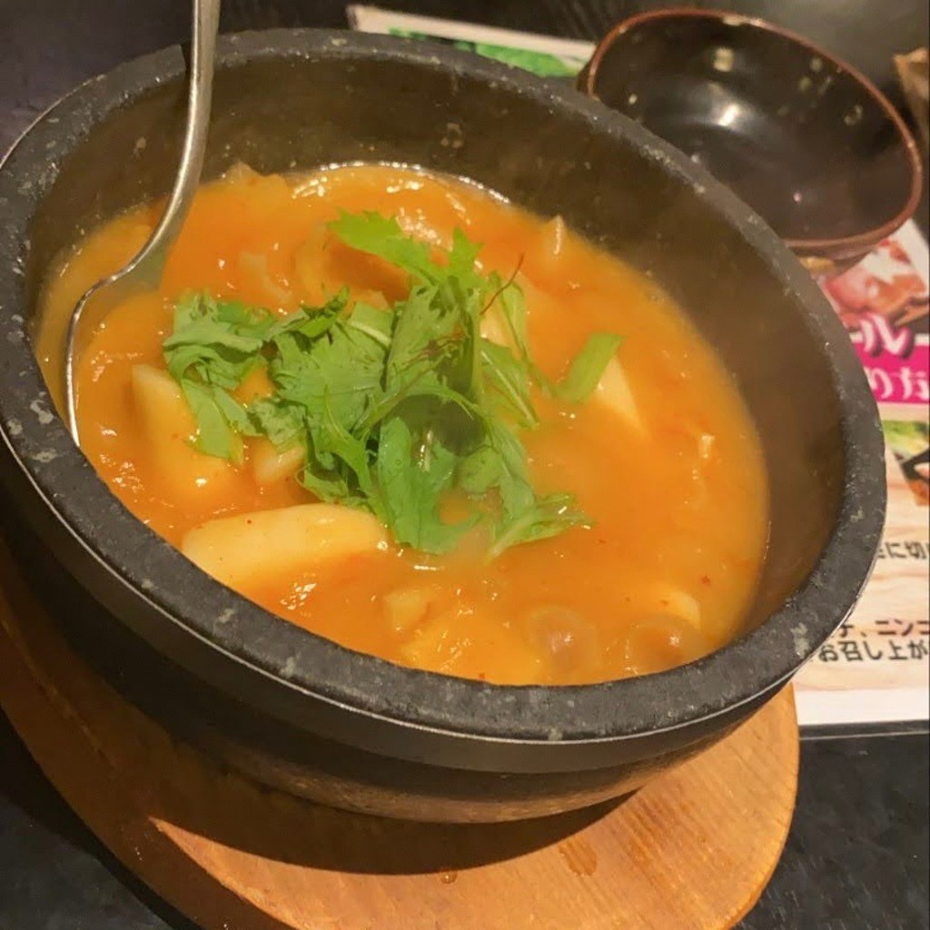 ユーザーが投稿したトッポギの写真 - 実際訪問したユーザーが直接撮影して投稿した中島韓国料理韓和厨房 櫻やの写真