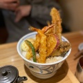 特上天丼 - 実際訪問したユーザーが直接撮影して投稿した中央町天ぷら天よしの写真のメニュー情報