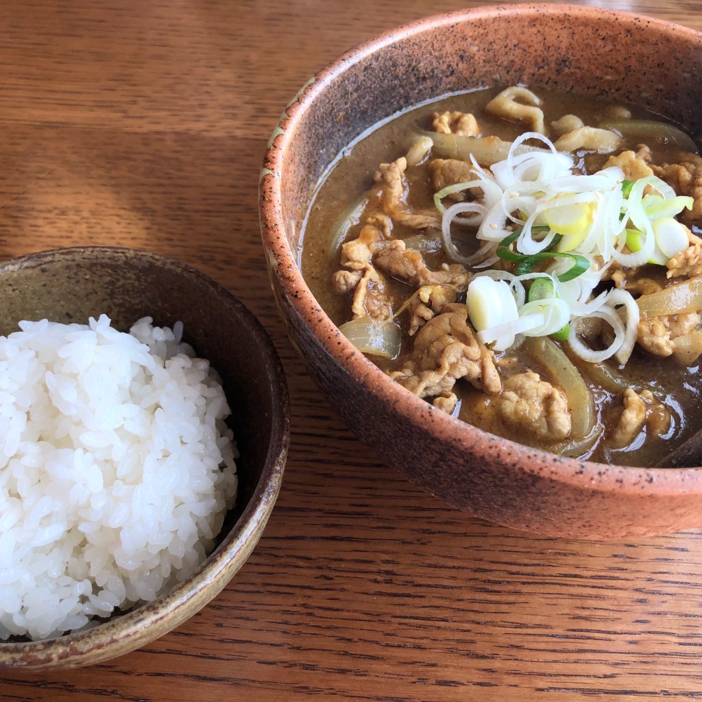 ユーザーが投稿したカレー拉麺の写真 - 実際訪問したユーザーが直接撮影して投稿した上田原ラーメン / つけ麺拉麺酒房 熊人の写真