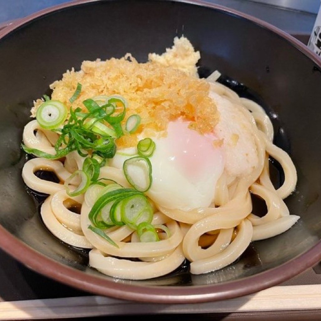 ユーザーが投稿したぶっかけうどん(温・冷)の写真 - 実際訪問したユーザーが直接撮影して投稿した羽田空港うどん讃岐うどん般若林の写真