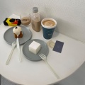 実際訪問したユーザーが直接撮影して投稿した竹鼻外田町カフェcafe Hushの店舗内部の雰囲気写真