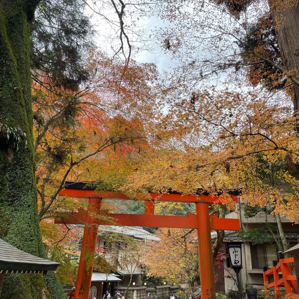 かずくんグルメと旅行さんが投稿した鞍馬貴船町神社のお店貴船神社/キフネ ジンジャの写真