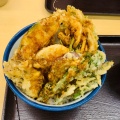 野菜天丼 - 実際訪問したユーザーが直接撮影して投稿した南烏山天丼天丼てんや 千歳烏山店の写真のメニュー情報