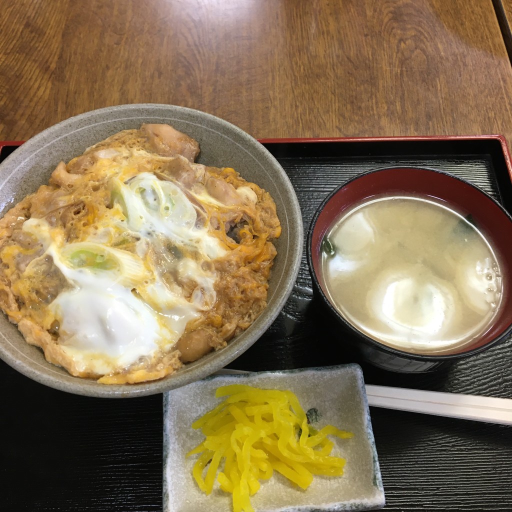 ユーザーが投稿したミニ親子丼の写真 - 実際訪問したユーザーが直接撮影して投稿した寺尾台うどん増田屋の写真