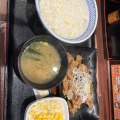 カルビ定食 - 実際訪問したユーザーが直接撮影して投稿した三軒家東牛丼吉野家 大正店の写真のメニュー情報