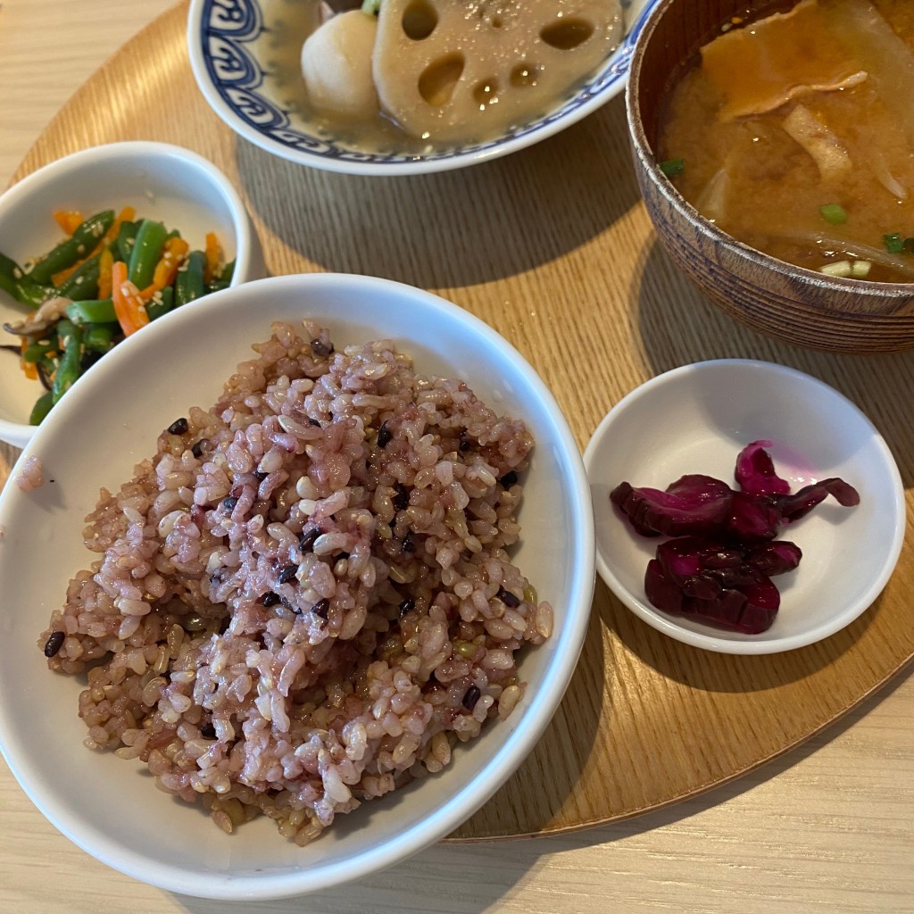 ユーザーが投稿した鶏肉と秋野菜の柚子胡椒あんかけの写真 - 実際訪問したユーザーが直接撮影して投稿した三宮町カフェchano-ma 神戸の写真