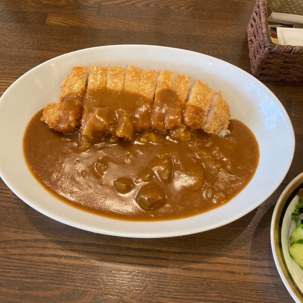 ユーザーが投稿したカツカレーの写真 - 実際訪問したユーザーが直接撮影して投稿した丸山洋食レストラン シンの写真