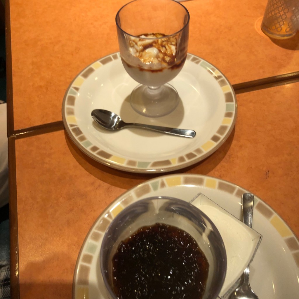 ユーザーが投稿したコーヒーゼリー&イタリアンジェの写真 - 実際訪問したユーザーが直接撮影して投稿した西宮原イタリアンサイゼリヤ 新大阪駅西宮原店の写真