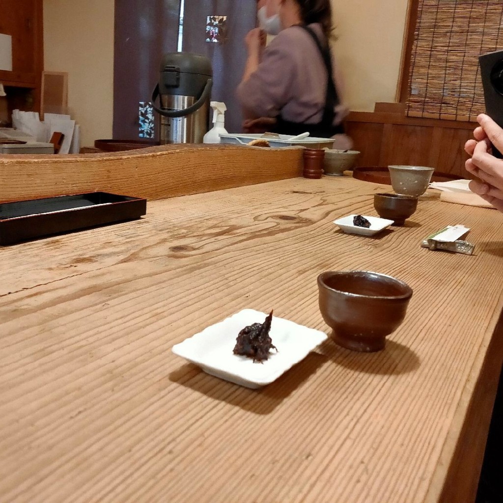 実際訪問したユーザーが直接撮影して投稿した白金そば赤間茶屋 あ三五の写真