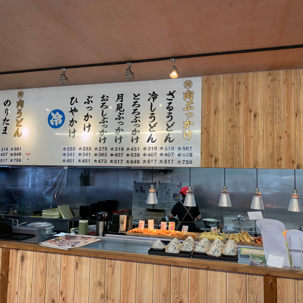 ユーザーが投稿した冷やし肉ぶっかけの写真 - 実際訪問したユーザーが直接撮影して投稿した豊浜町箕浦うどんうどん屋武蔵 箕浦店の写真