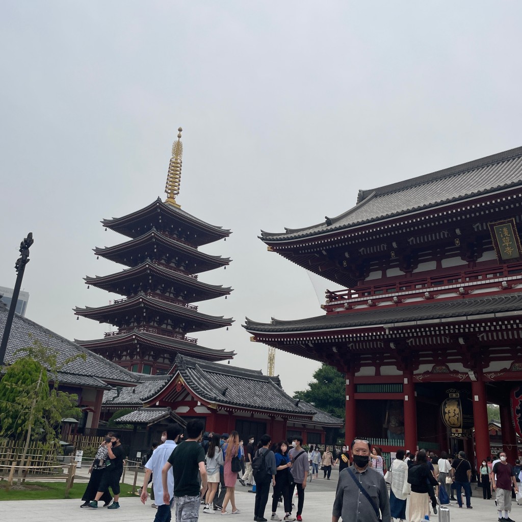 アーモンド小魚さんが投稿した浅草寺のお店浅草寺/センソウジの写真