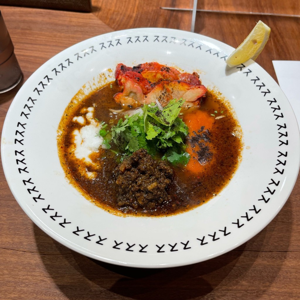 匿命係さんが投稿した中津ラーメン専門店のお店SPICE×RAMEN ススス/スパイス ラーメン スススの写真