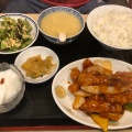 酢豚定食 - 実際訪問したユーザーが直接撮影して投稿した中央香港料理周香港飯店の写真のメニュー情報