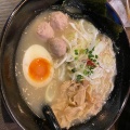 鶏白湯ラーメン - 実際訪問したユーザーが直接撮影して投稿した本町ラーメン専門店和風楽麺ひのでや Beyondの写真のメニュー情報