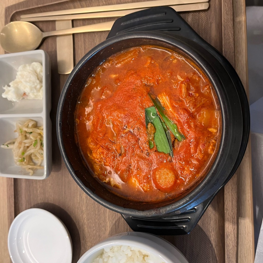 ユーザーが投稿したスンドゥブの写真 - 実際訪問したユーザーが直接撮影して投稿した小石川韓国料理韓国家庭料理 スリョンの写真