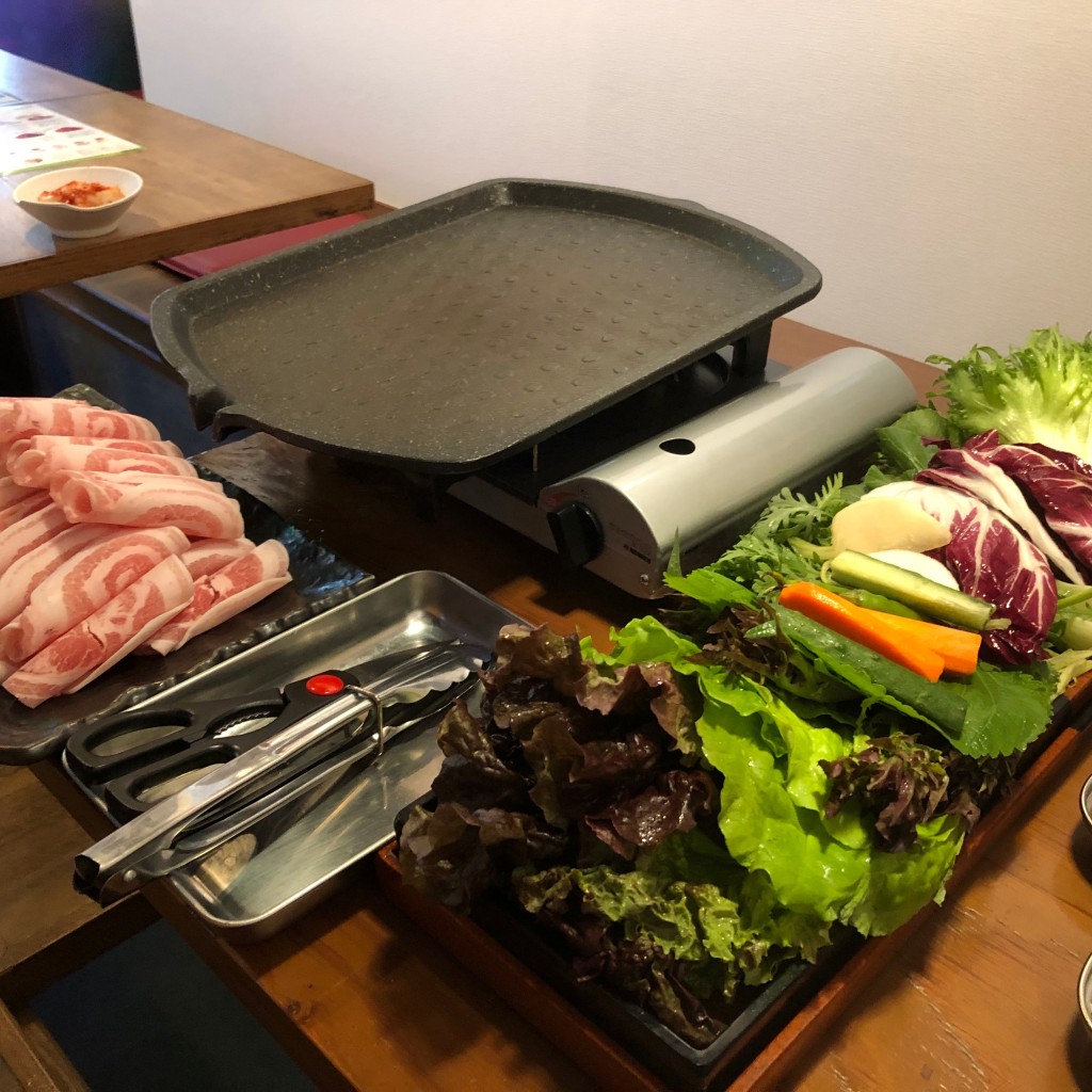 実際訪問したユーザーが直接撮影して投稿した常盤台韓国料理韓国料理サムシセキ 上板橋店の写真